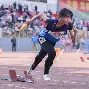 岭北鲸鲨队鏖战西城黑豹队，田径半决赛读秒绝平，转换速度占优。观赏性拉满